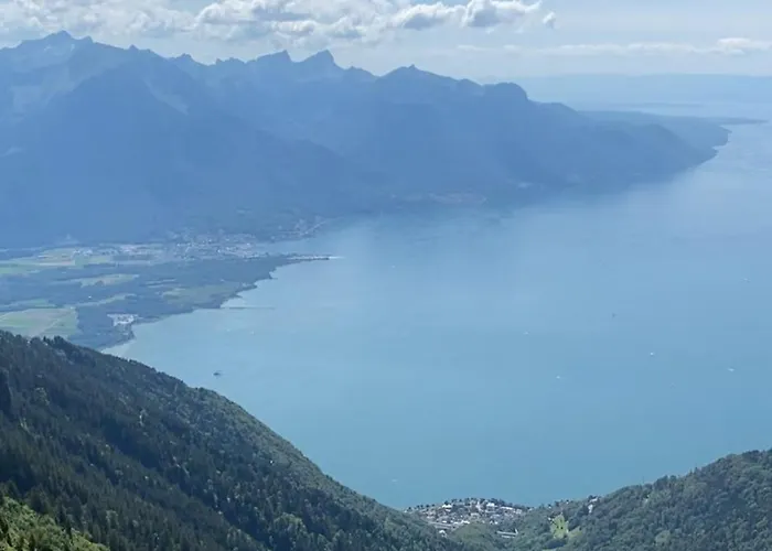 Close To & Chillon Castle, New & Comfortable Apartament Veytaux